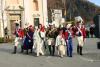 Al taglio della testa al gallo la Mugnaia Elena ed il Generale Damiano con i figli Federica (Vivandiera) e Lorenzo (Ufficiale); li accompagnano la Damigella Erika e gli Ufficiali Maurizio e Adriano